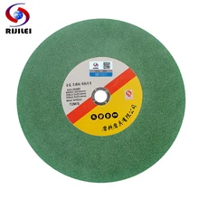 RIJILEI 350 мм режущие диски из нержавеющей стали, металлические шлифовальные круги, металлические аксессуары, инструмент, угловой шлифовальный диск CX03