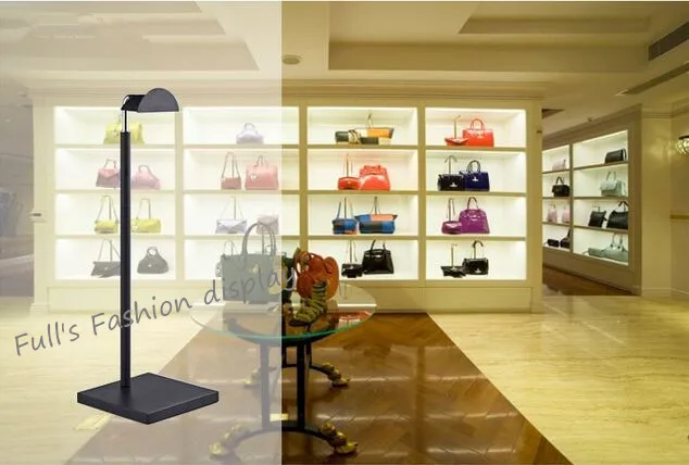 Горячая Распродажа модная высококачественная черная металлическая гидравлическая женская сумка, витрина Регулируемый Ручной Чемодан подставка-держатель для товаров