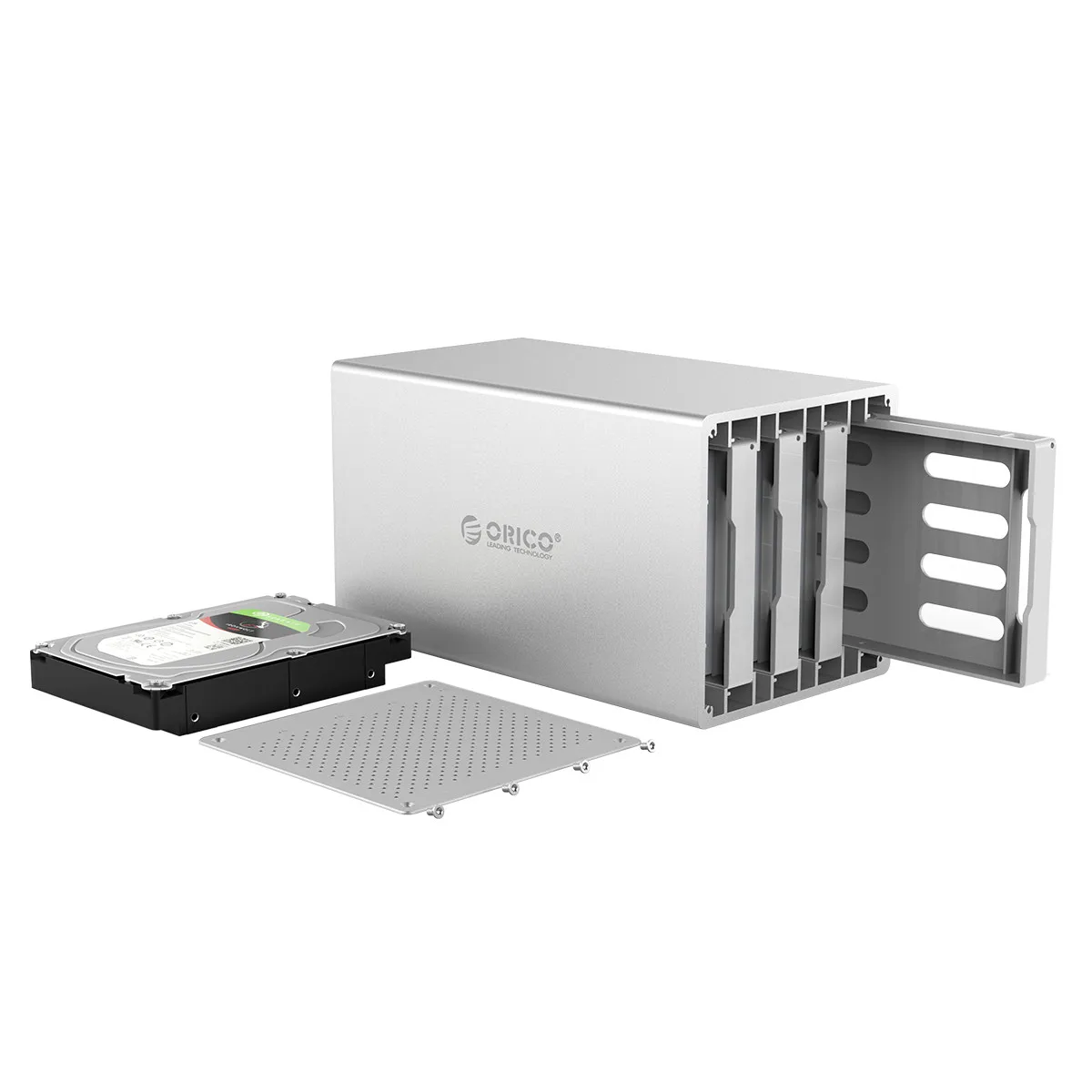 ORICO 5 Bay 3,5 дюймов HDD корпус SATA для USB3.1 type-c HDD чехол 5 Гбит/с Высокоскоростная передача данных для Mac/Win/Linux