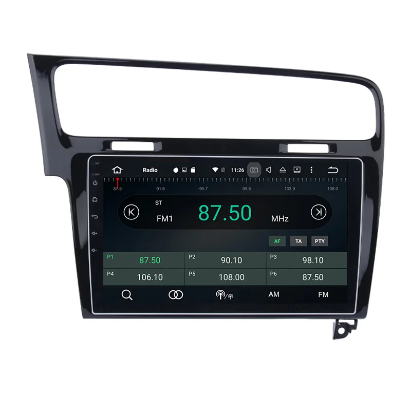 Aoluoya RAM 4 Гб Восьмиядерный Android 8 0 автомобильный Радио DVD GPS плеер для Фольксваген