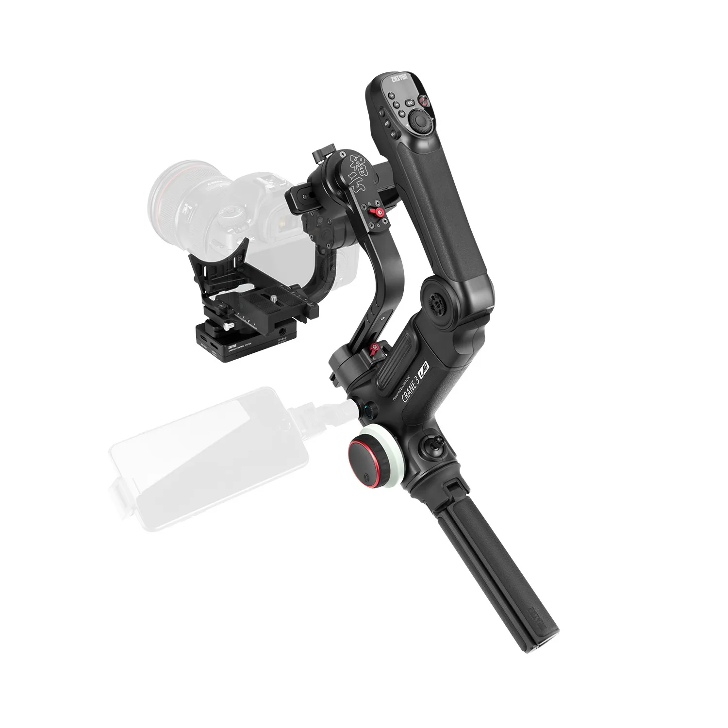 DHL Zhiyun Crane 3 LAB осевой ручной карданный стабилизатор для DSLR камеры Sony A7M3 A7R3 Canon 6D 5D