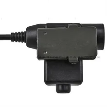 Элемент U94 PTT Военная гарнитура адаптер для Kenwood EX113