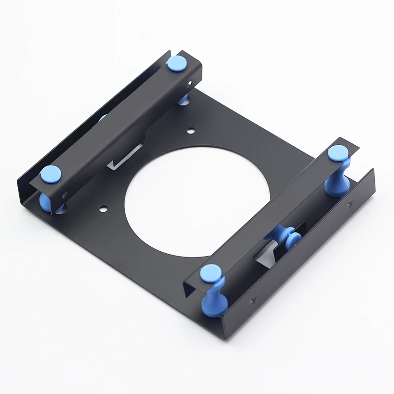  3.5 inch Hard Disk Shock Absorber Bracket with Mounting Screws for PC Case 3.5 HDD to 5.25 DVD ROM 