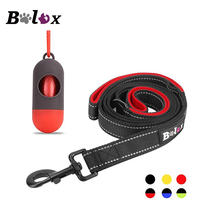 Dog Leash  Dual Handle Hands Free Running Leash Shock Absorbing, Extendible Bungee Reflective Stitching Adjustable Waist Belt