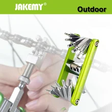 JAKEMY 11 in 1 Bike Wrench Bicycle Multi Repair Tool Set Kit Hex Spoke Cycle Screwdriver Wrench Mountain Bikes Cycling Tools