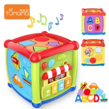 Tumama Multifunctional Musical Toys Baby Fun Clock Musical Electronic Geometric Blocks Sorting Learning Educational Toys Gifts Tumama Multifunctional Musical Toys Baby Fun Clock Musical Electronic Geometric Blocks Sorting Learning Educational Toys Gifts
