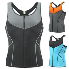 Для мужчин, из неопрена горячие Формирователи жилет для бега Топ чрезвычайно потный сауна костюм Спортивная одежда для мужчин тренажерный зал Тренировка Бодибилдинг