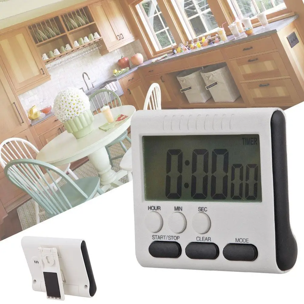 Large LCD Digital Kitchen Cooking Timer Countdown Cooking Timer Count