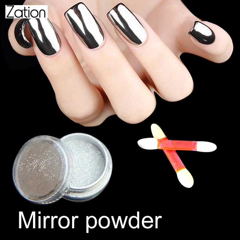 

Zation Powder Dust Manicure Decoration 1g Nail Chameleon Powder Mirror DIY Nail Art Chrome Pigment Nails Pigment Nail Dipping