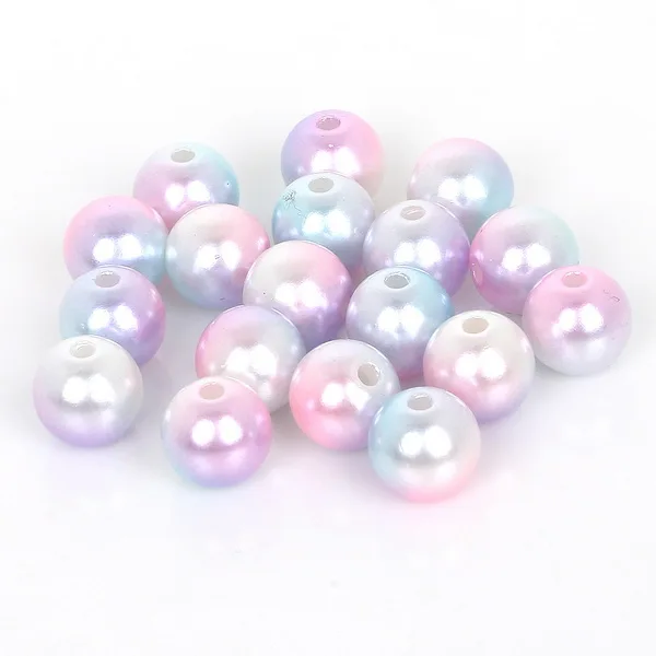Más De 3456810 Mm De Imitación Circular Rainbow Pearl Más De 3456810 Mm De Imitación Circular Rainbow Pearl