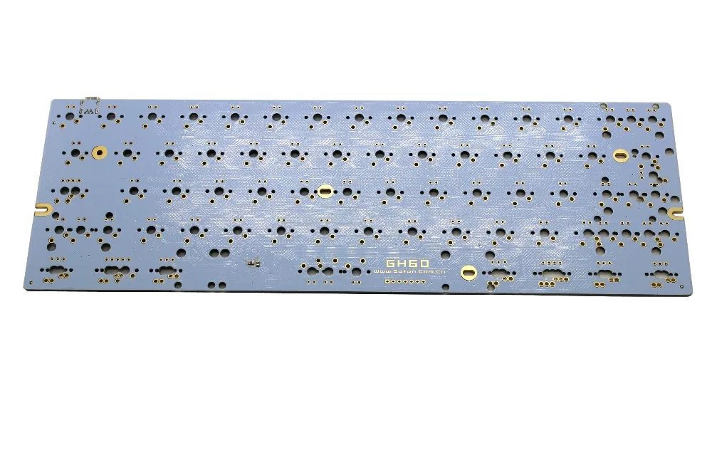 Бесплатная доставка предварительно припаянная печатная плата GH60 OK60 подсветка RGB