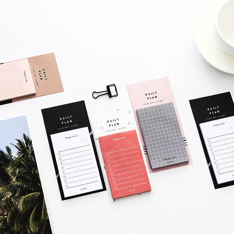 

Hot Weekly Monthly List Planner Label Memo Pad N Times Sticky Notes DIY Bookmark School Office Supply Stationery Gifts