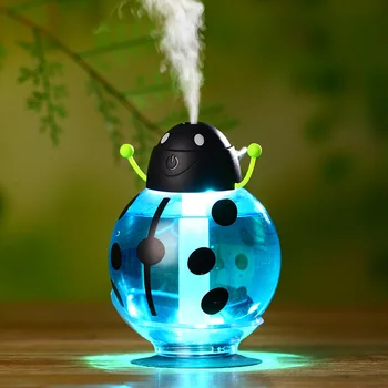 

Beetle 260ml humidifier USB Humidifier Aroma diffuser Aromatherapy Essential oil diffuser Mini Portable Mist Maker LED Night