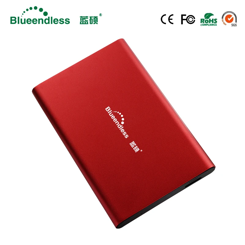 Blueendless портативный внешний жесткий диск 1 ТБ высокая скорость 2 5 &quotHDD USB 3 0