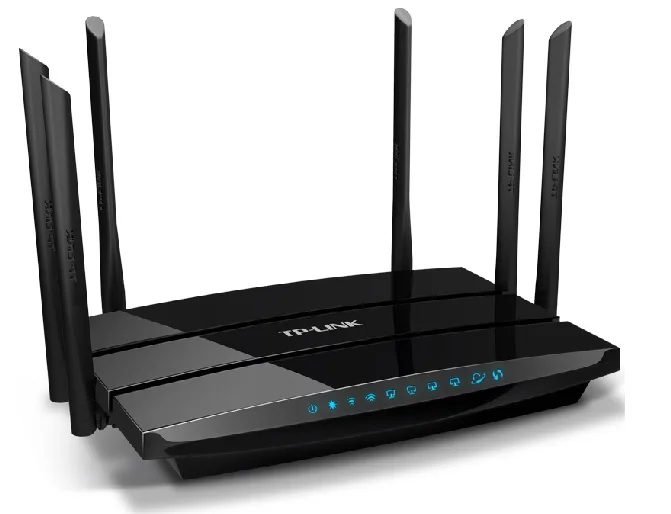 Экспресс 6 антенн TP-LINK беспроводной маршрутизатор 802.11AC 1750 Мбит/с двухдиапазонный гигабитный 2,4 ГГц+ 5 ГГц огромный WiFi маршрутизатор USB2.0* 2