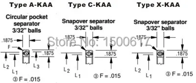 KAA15AG0/KAA15CL0/KAA15XL0 шлифе шариковый подшипник(1.5x1.875x0.1875 дюйма)(38.1x47.625x4.7625 мм) tlanmp типов