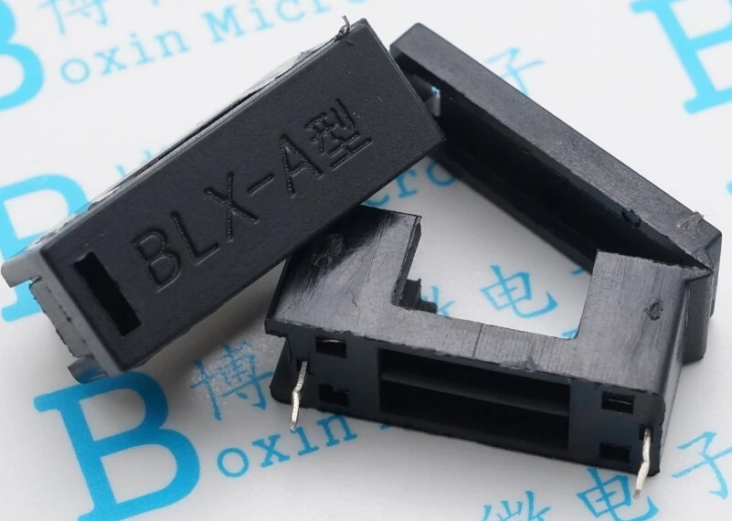 50 шт. 5*20 мм стеклянный держатель предохранителя BLX A тип с крышкой предохранители