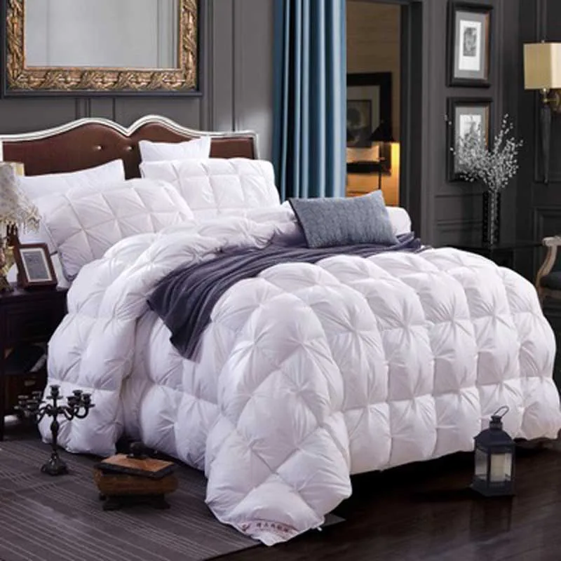VESCOVO 95 white goose feather goose down comforter duvet winter thick