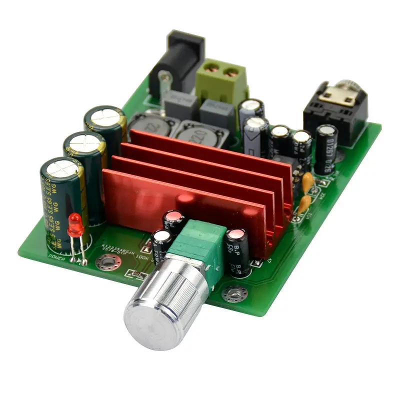 Tpa3116D2 сабвуфер цифровой усилитель мощности доска Tpa3116 усилители 100 Вт аудио модуль Ne5532 Op Amp 8-25 в