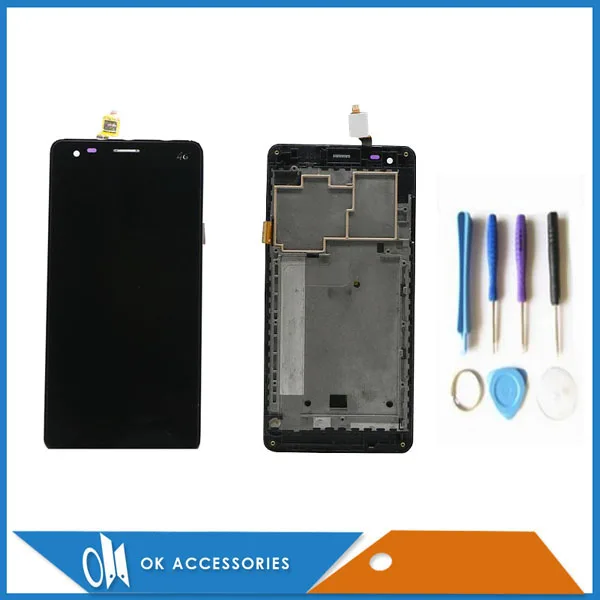 

5.0" For Elephone P3000 P3000S 2G Version LCD Display With Touch Screen Digitizer Assembly With Frame With Tools Tape