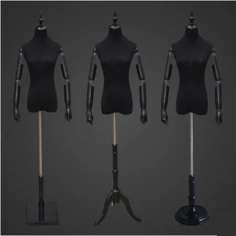 

Luxury Fashionable Female Mannequin Maniqui High Quality Upper-body Adjustable Fabric Mannequin Dress Forms Dressmaker Mannequin