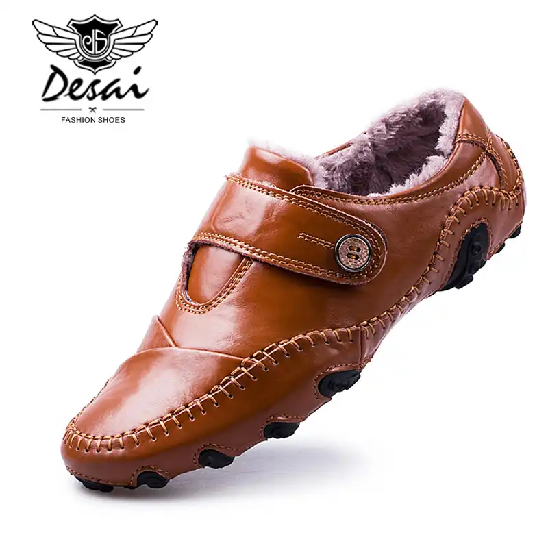 mens all leather moccasins