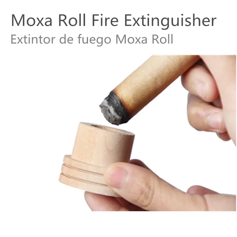 3 шт. деревянные роликовые держатели для инструментов прижигания|moxa extinguisher|massage