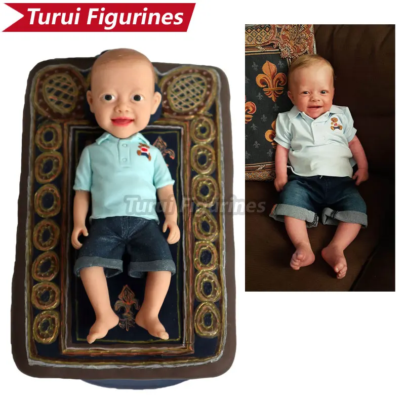 Индивидуальные персонализированные фигурки Turui ooak для новорожденных скульптура