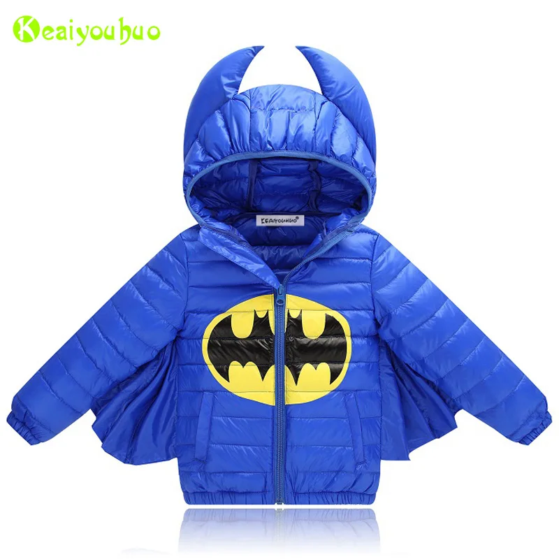 Baby Boys Jacket 2018 Autumn Winter Jackets For Boys Batman Coat Kids Warm Outerwear Coat For Girls Jacket Coat Children Clothes