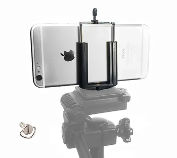 

Cell Phone Tripod Adapter Mount Holder Clamp Compatible with iPhone X XS Max XR Se 8 7 6 6s Plus Samsung Galaxy S9 S8 S7 S6 Edge