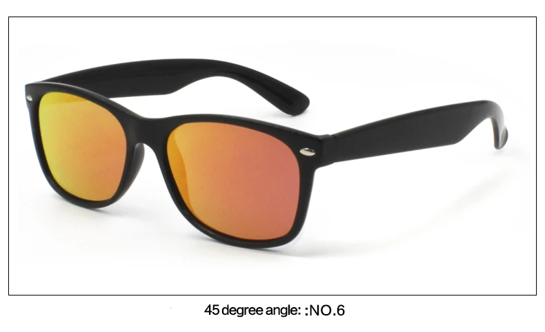 Поляризационные классические мужские солнцезащитные очки с покрытием линзы Черная винтажная оправа солнцезащитные очки Oculos De Sol 9 цветов RB2140 - Цвет линз: C6