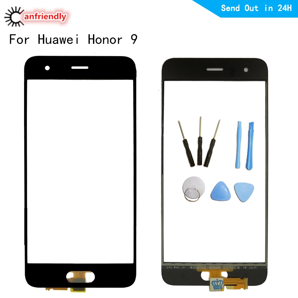 

5.15" Touch For Huawei Honor 9 Touch Screen Panel Replacement Digitizer Sensor Front Glass For Huawei Honor9 Phone replace Glass