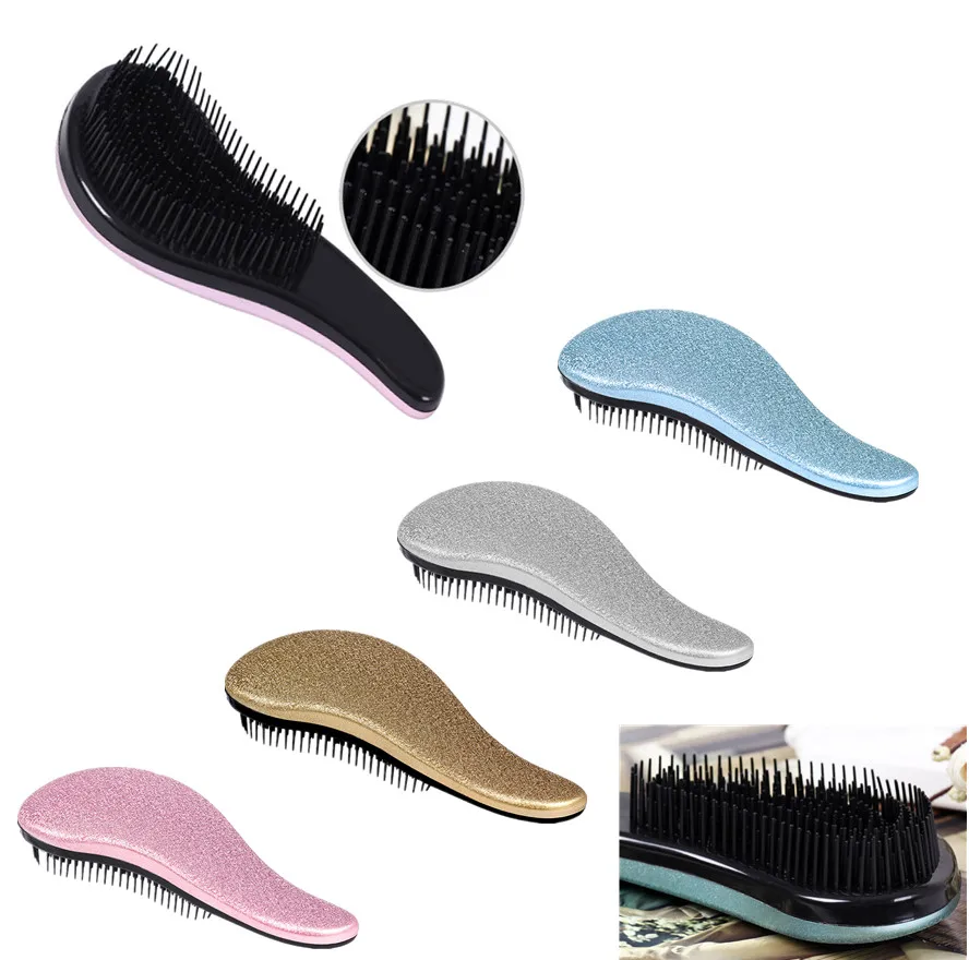 2016 Fashion Beauty Healthy Styling Care Hair Comb Magic Professional Detangle Brush Free Shipping BO