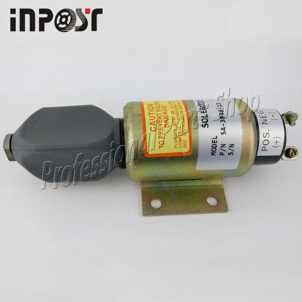 12V Shut Down Engine Stop Solenoid 2003-12E7U1B1S2A SA-3838 For Cummins Diesel | Автомобили и мотоциклы