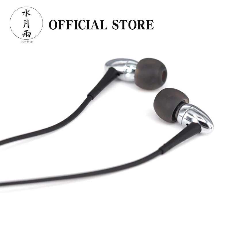 

Moondrop SPACESHIP Dynamic Earphone Chrome-Plated Brass External Magnetic Circuit Multi-Stiffness Diaphragm In-Ear Earphones