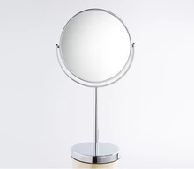 1Pcs Hot Sale 7Inch big Mirror Makeup Cosmetic Dual Side Mini Lady Girl Women Lady Beauty