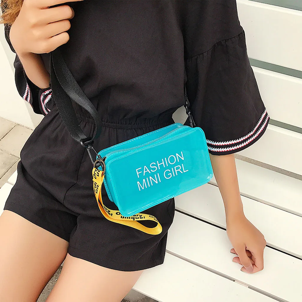 

luxury bag Summer Womens Transparent crossbody bags for women Square luxury bag Pack Fashion Wild Shoulder Messenger Bags #C