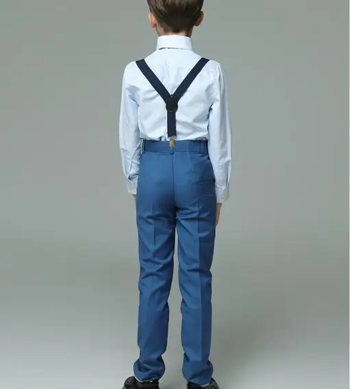 2019 new boys nimble vest suits for weddings kids prom suits blue formal wedding suits for boys tuxedo children clothing set