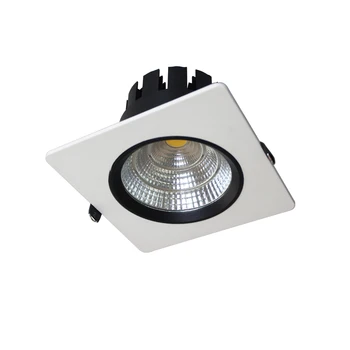 

Square Fixed Single Light Recessed Panel Downlight Compatible with Leading Edge or Trailing Edge Dimmer