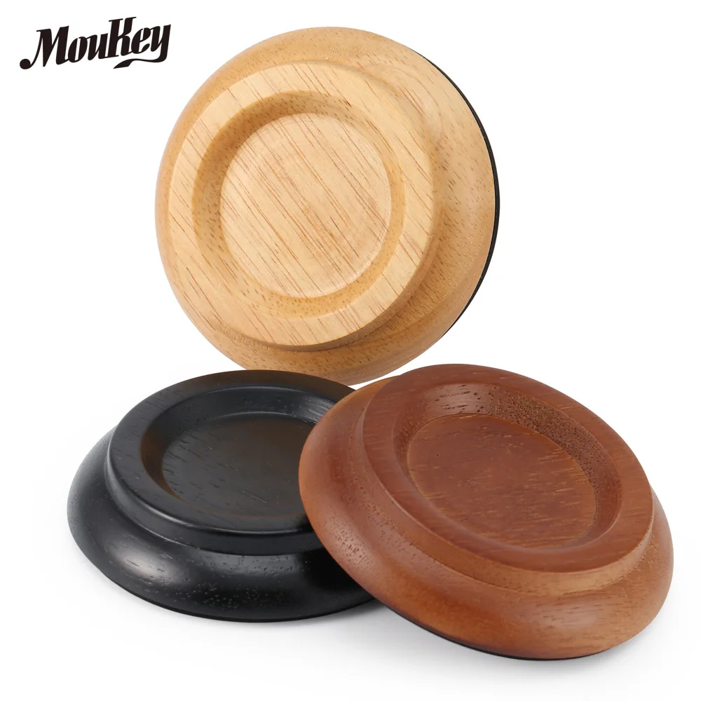 

Moukey 4-Pack Piano Hardwood Caster Cups Solid Caster For Upright Piano Foot Pad Round Cups With Thick Sponge Cleaning Cloth