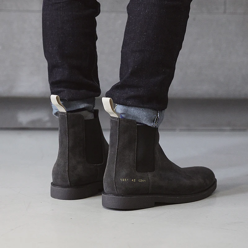 winter chelsea boots mens