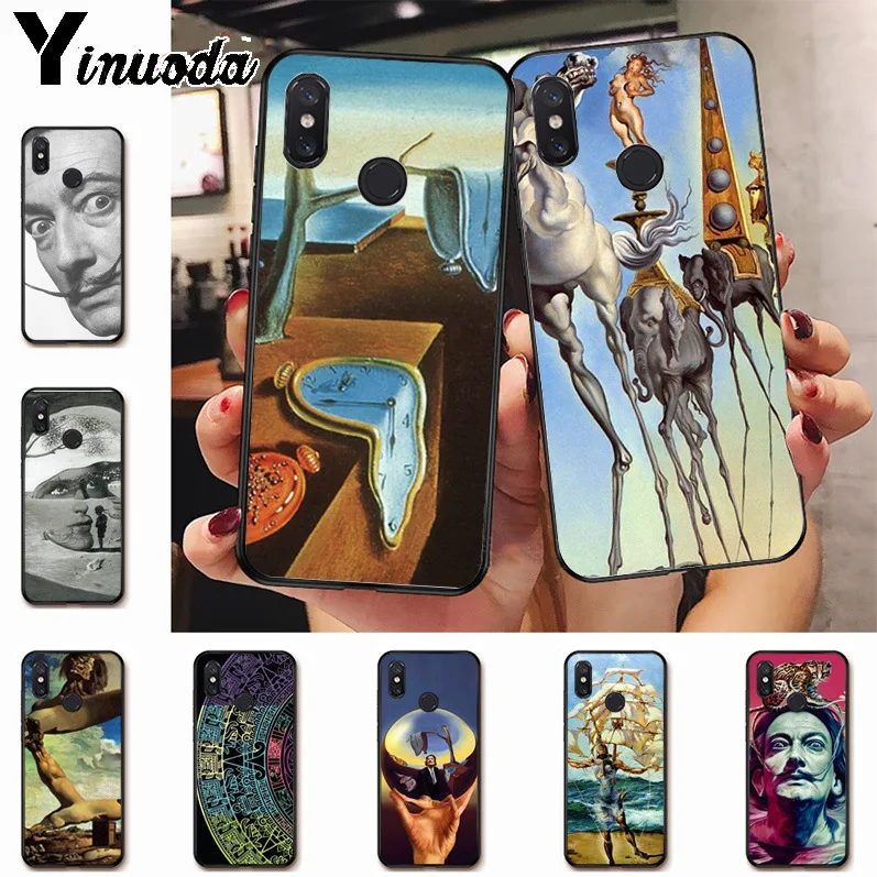

Ynuoda Salvador Dali Unique Design High Quality phone case for xiaomi mi 8 se 6 note3 redmi 5 5plus note 5 case coque