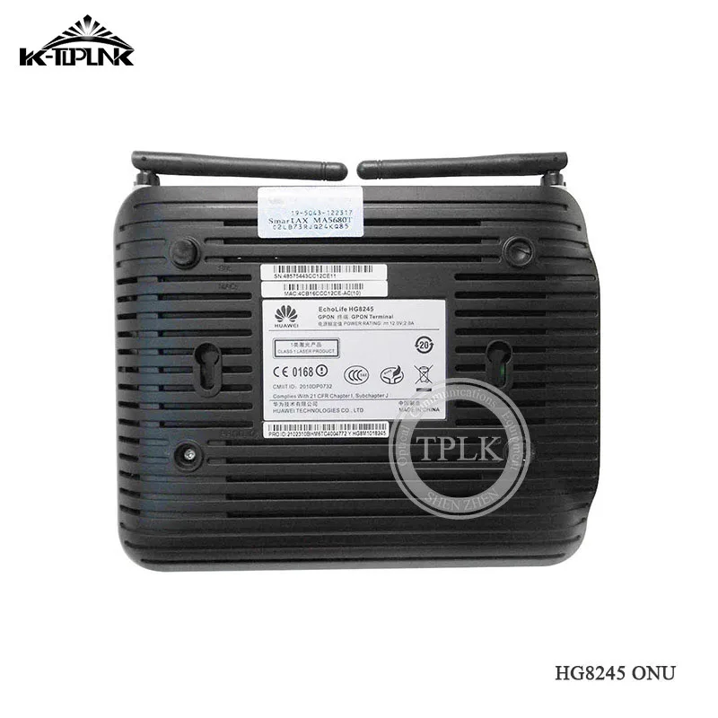 10 шт./лот Лидер продаж Hua Wei HG8245 4FE/4GE + 2 порта Голос WIFI GPON ONU ONT модем маршрутизатор