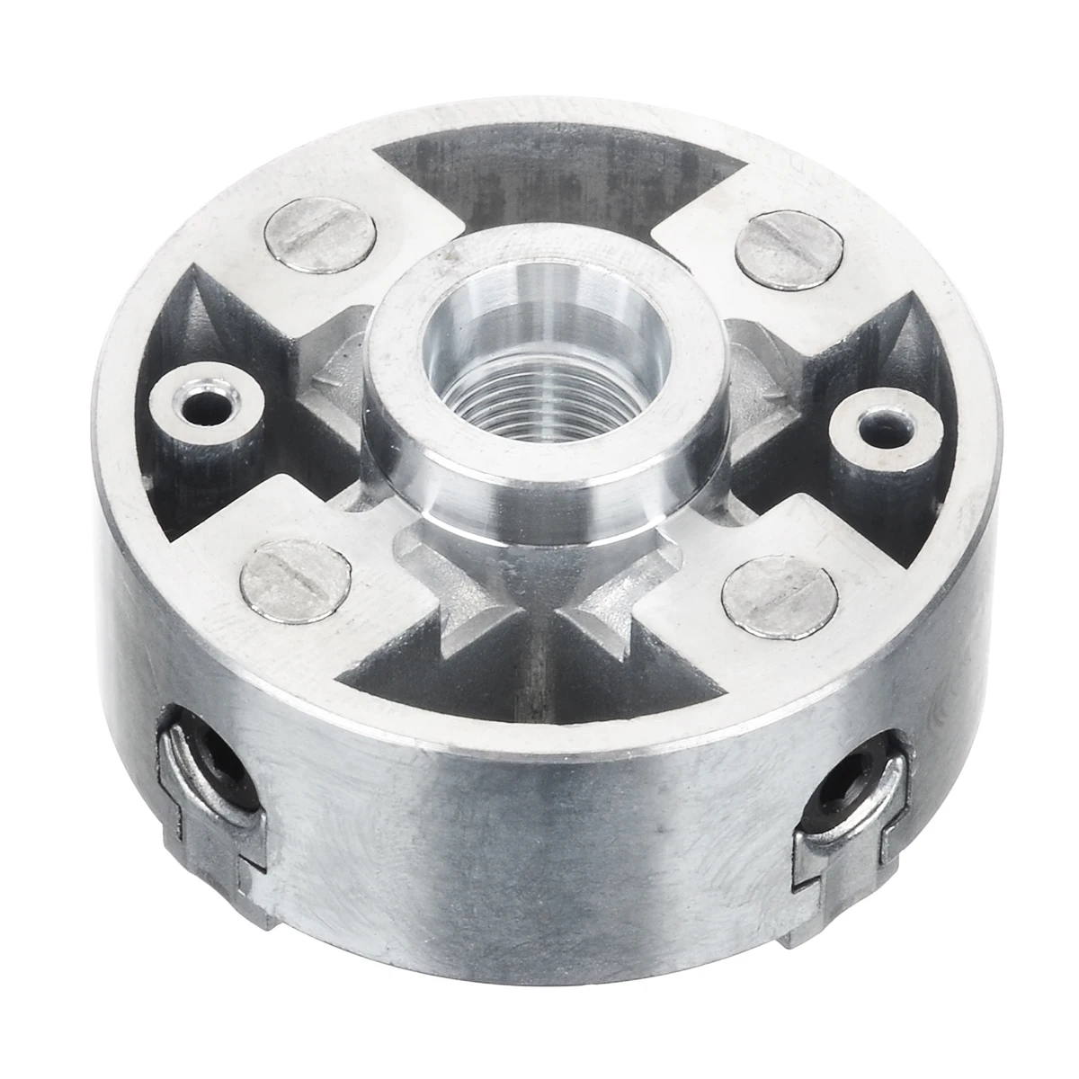 Z011A 4 Jaw Chuck for Metal Mini Lathe M12 Thread 1.8~56mm/12~65mm Mini Collet Lathe Accessory