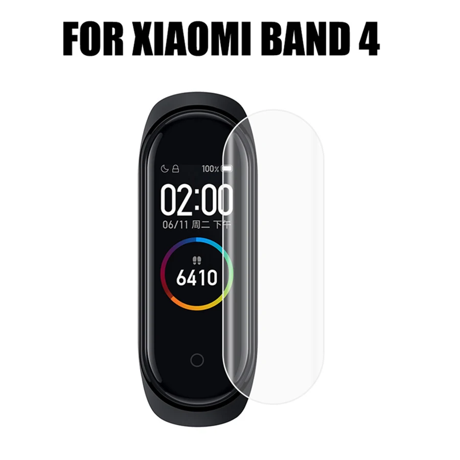 Защитная пленка для экрана для Xiaomi Mi Band 4, умный браслет, браслет Xiaomi Mi band 4, защитная пленка, не закаленное стекло