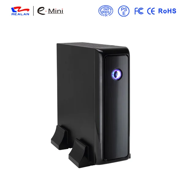 realan mini itx small form factor computer case black silver with computer case small form factor