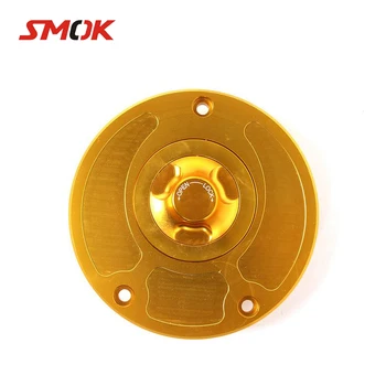 

SMOK For Kawasaki ZX14R ZX1100 Z1000 ZRX1200R Ninja 300 ZX6RR ZX6R 636 CNC Motorcycle Alloy Fuel Gas Tank Cap Petrol Cover