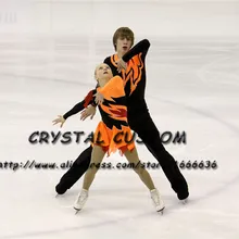 Пользовательские фигурное катание на коньках платье с спандекс мода бренд соревнования по фигурному катанию Платья для женщин dr3406