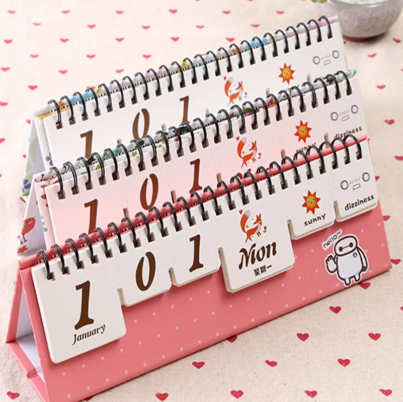 

Desktop Standing Calendar Kawai Escolar Office Supplies Study Planner 2020 Memo Daily Schedule Table Desk Calendar Yearly Agenda