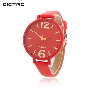 

PU Leather Band Quartz WristWatch Quartz Watch Elegant Wedding Women'S Wrist Watch Casual Girls Fashion Business
